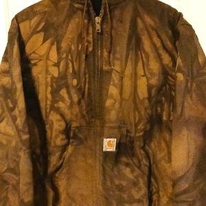 Custom dyed Carhartt jacket